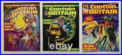 Captain Britain #1 to 14 complete 2nd Series Alan Davis VERY RARE Marvel UK 1985