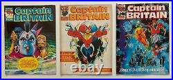 Captain Britain #1 to 14 complete 2nd Series Alan Davis VERY RARE Marvel UK 1985