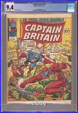 Captain Britain #20 CGC 9.4 1977 3946807013