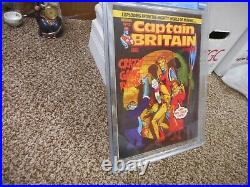 Captain Britain 2 cgc 9.8 Marvel 1985 WHITE pgs NM MINT magazine size comic