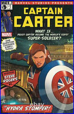 Captain Carter #1 125 Animation Variant 1st App Captain Carter Marvel Comics