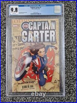 Captain Carter #1 CGC 9.8 1st Print 1st Appearance Captain Carter Marvel Comic
