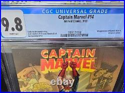 Captain Marvel #14 (2013) CGC 9.8 1st Appearance of Kamala Khan FREE SHIPPING