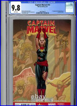 Captain Marvel #14 (2013) Marvel CGC 9.8 White 1st Appearance of Kamala Khan