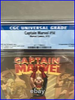 Captain Marvel #14 CGC 9.6 1st Appearance of Kamala Khan White Pages Disney +