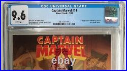 Captain Marvel #14 Cgc 9.620131st App Of Khamala Khan Ms Marveldisney+