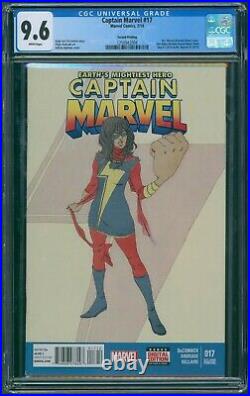 Captain Marvel #17 2nd Print (Marvel 2013) 1st App Kamala Khan in Costume HOT