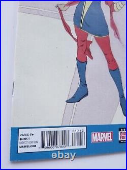 Captain Marvel #17 2nd print Variant 1st Kamala Khan Rare Book Modern