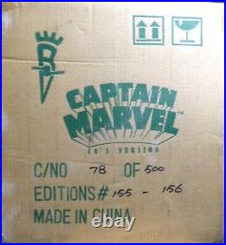 Captain Marvel 1960's Statue New 2007 Bowen Designs Marvel Comics Amricons