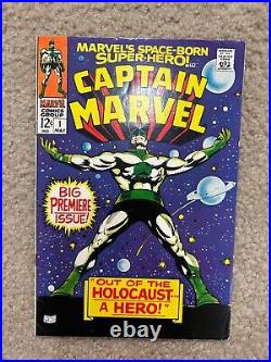 Captain Marvel (1968) #1 1st Solo Title & 3rd Appearance! Marvel 1968