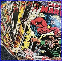 Captain Marvel (1968-79 Marvel Comics Series) #35-61 Mid-Grade, Englehart