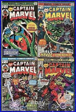 Captain Marvel (1968-79 Marvel Comics Series) #35-61 Mid-Grade, Englehart