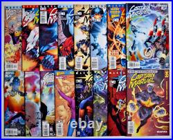 Captain Marvel (1999) 36 Issue Complete Set #0-35 Marvel Comics