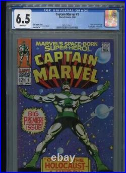Captain Marvel #1 (1968) CGC 6.5 WHITE