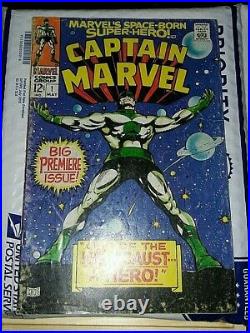 Captain Marvel #1 1968 Vg/+ With Real Photos. Nice & Decent