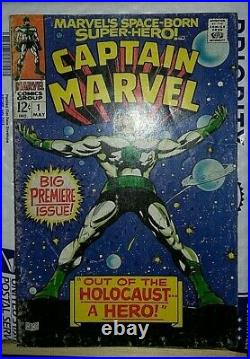 Captain Marvel #1 1968 Vg/+ With Real Photos. Nice & Decent