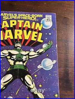 Captain Marvel #1 1st Solo Series Captain Marvel 1968