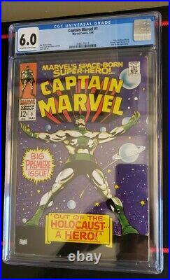 Captain Marvel #1 CGC 6.0 1968