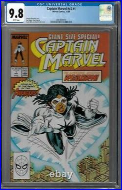 Captain Marvel # 1 CGC 9.8 WP