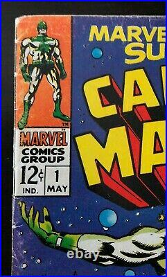 Captain Marvel 1 KEY 2nd app of Carol Danvers 1968