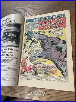 Captain Marvel #1 Marvel Comics 1968 White Pages, Higher grade