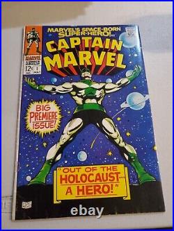Captain Marvel #1 Marvel Comics Roy Thomas 1967