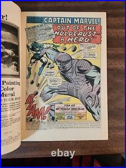 Captain Marvel #1 Silver Age Origin 1968 2nd Appearance of Carol Danvers