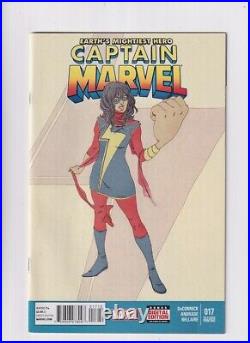 Captain Marvel (2012) # 17 2nd Print (6.0-FN) 1st Kamala Khan 2014