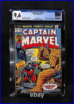Captain Marvel #26 CGC 9.6 1st Thanos Cover