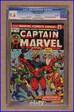 Captain Marvel #31 CGC 9.6 Suscha News 1974 1072725015