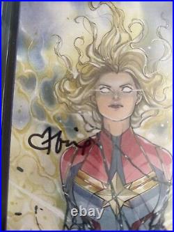 Captain Marvel #47 Momoko Variant CGC 9.8 Signed By Brie Larson