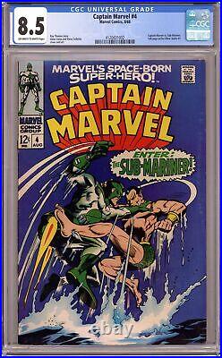 Captain Marvel #4 CGC 8.5 1968 4120431002