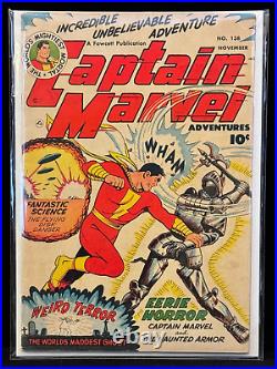 Captain Marvel Adventures #138 (1952 Fawcett) GORGEOUS RARE GOLDEN-AGE GEM