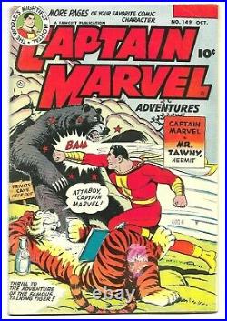 Captain Marvel Adventures #149, 1953 Fawcett 7.0 FN/VF