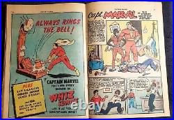 Captain Marvel Adventures #16 (Oct 1942 Fawcett) VG- Classic WWII free shipping