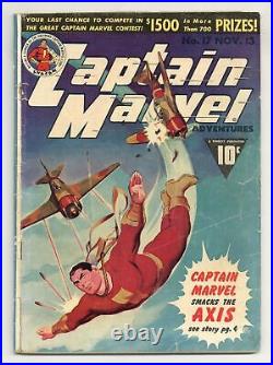 Captain Marvel Adventures #17 GD 2.0 1942