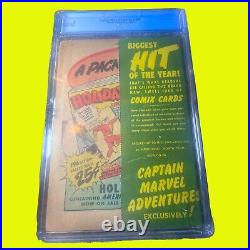 Captain Marvel Adventures #18 (1942) CGC. 5 - 1st App & origin Mary Marvel Gold