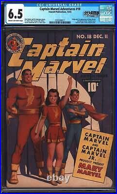 Captain Marvel Adventures 18 CGC 6.5