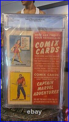 Captain Marvel Adventures #21 CGC 5.5 Feb 1943 Famous WWII Cover Shazam