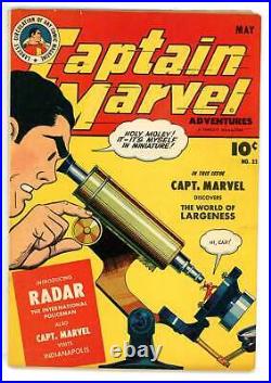 Captain Marvel Adventures 35 VG/FN (5.0) Fawcett (1944)