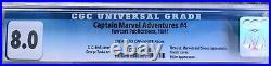 Captain Marvel Adventures #4 Cgc 8.0 - Classic Cover Sivanna & Lt. Marvels