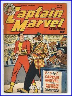 Captain Marvel Adventures #82 VG+ 4.5 1948