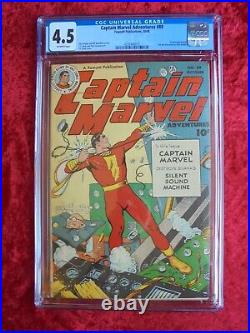 Captain Marvel Adventures #89 Fawcett 1948 Golden Age Cgc 4.5 Graded