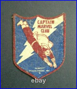 Captain Marvel Club 1940sphoto, Shazam pin, member card, code, news, orders INV2806