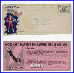 Captain Marvel Club Membership Incomplete Kit 1945