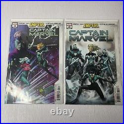 Captain Marvel Comics #1-50. Bagged And Boarded. Excellent Condition