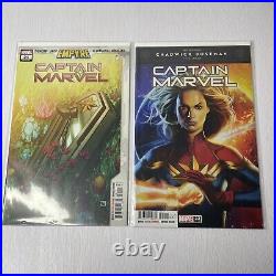 Captain Marvel Comics #1-50. Bagged And Boarded. Excellent Condition