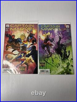 Captain Marvel Comics #1-50. Bagged And Boarded. Excellent Condition