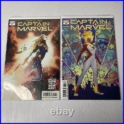 Captain Marvel Comics #1-50. Bagged And Boarded. Excellent Condition