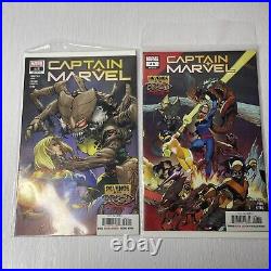 Captain Marvel Comics #1-50. Bagged And Boarded. Excellent Condition